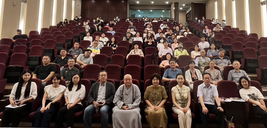 開南大學邀果東法師演講 關懷新世代學子 S 32473111 0