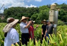 勞動部桃竹苗分署輔導企業培育人才 推動智慧農業