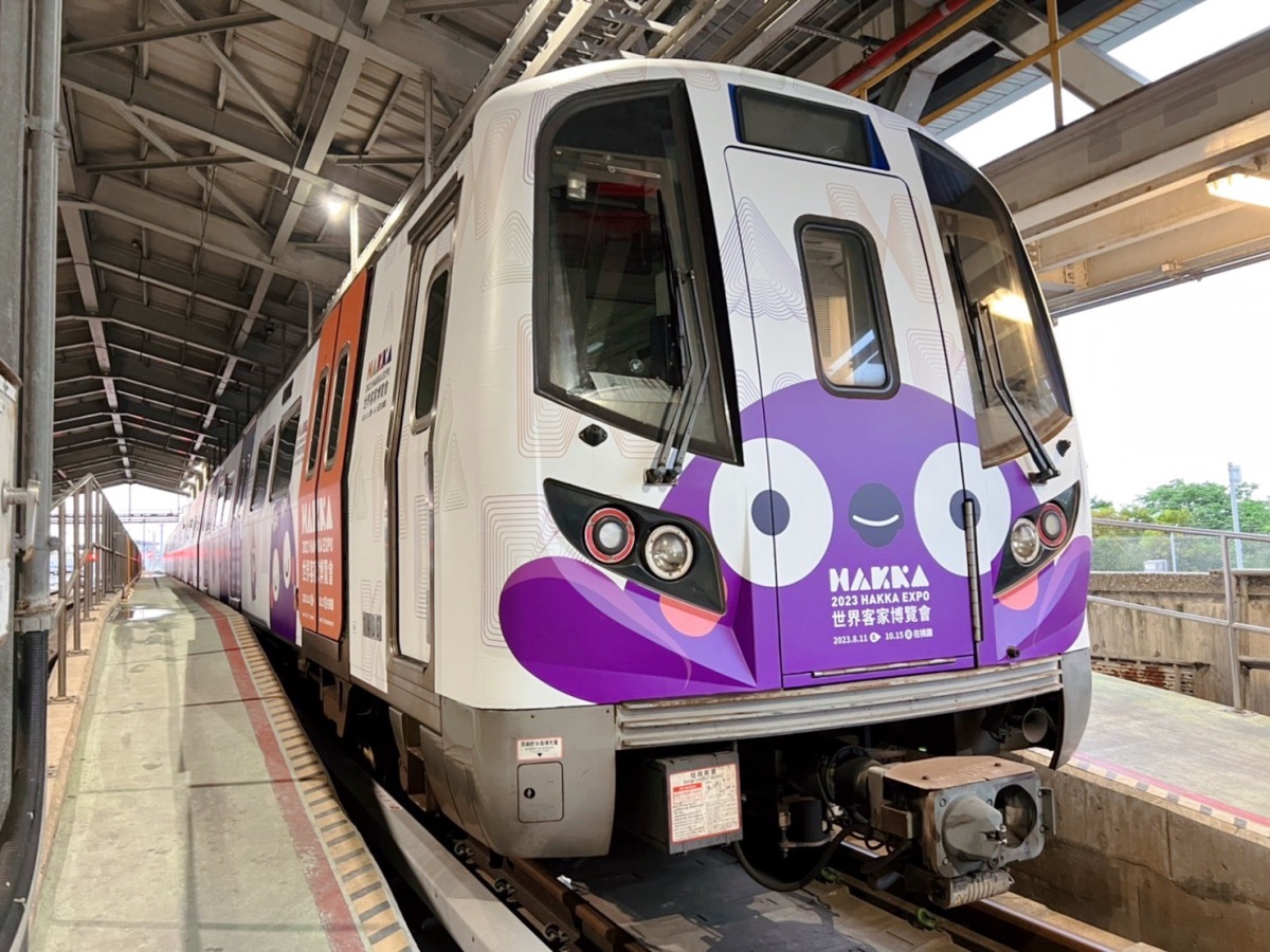 世客博8/11盛大開幕 桃園機捷打造客家彩繪列車 S 79044622