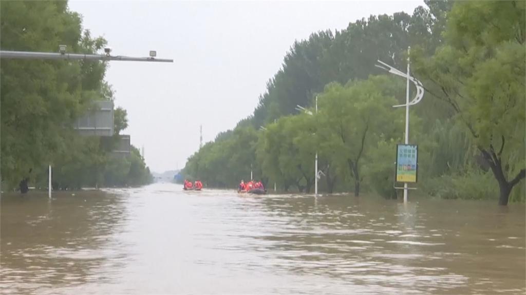 故意洩洪保北京? 河北涿州遭水淹13萬人受災