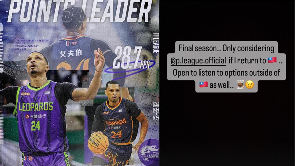 和台啤雲豹分道揚鑣?艾夫伯:下季待台灣只去PLG