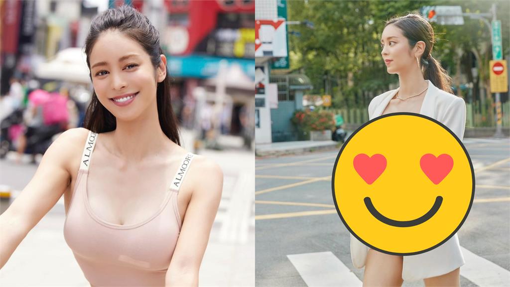 日本女神只穿bra現蹤台北!騎單車「飽滿弧線」全炸出