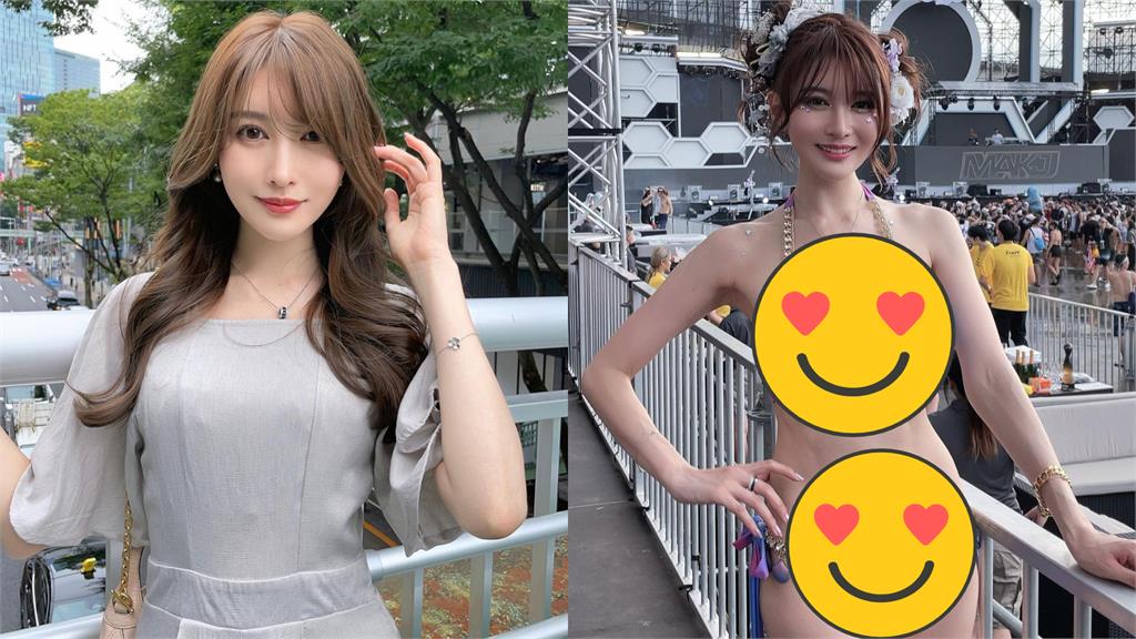 暗黑小惡魔濕身比基尼全洩!無修「邪氣視角」網暴動