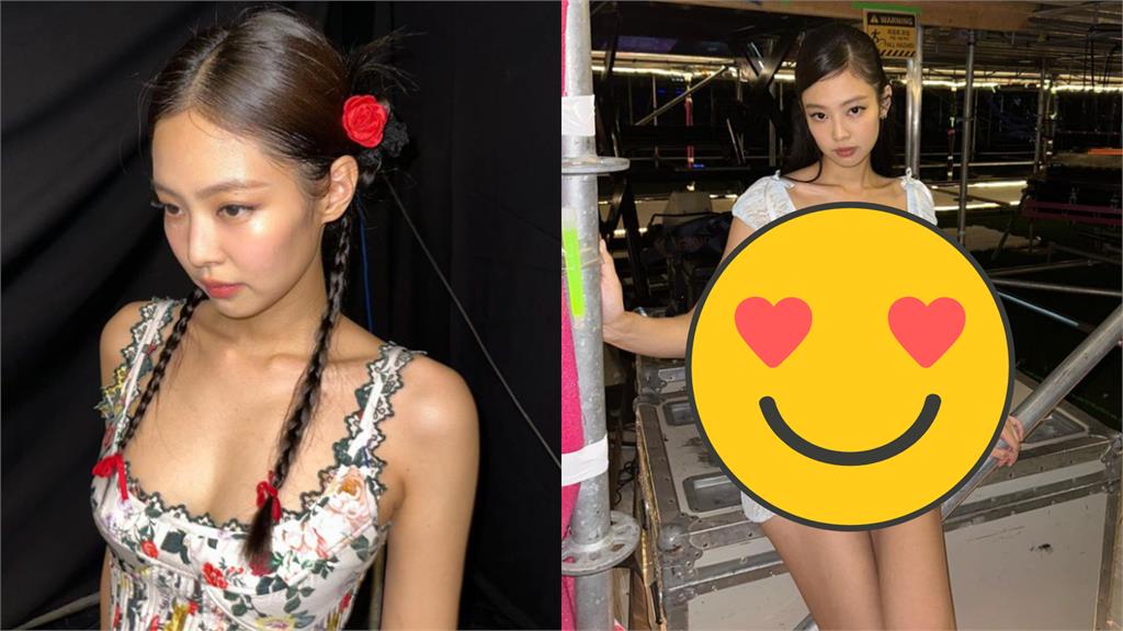 Jennie辣穿「透視小洋裝」 誘人黑BRA藏不住超惹火
