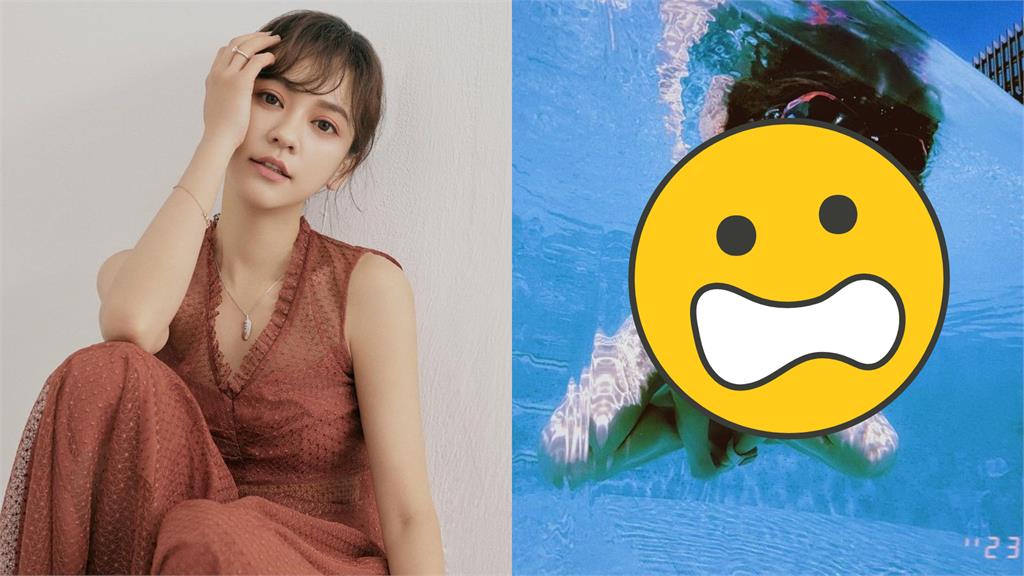 陳意涵水中打坐狂前翻!全程0防備模樣看愣全網