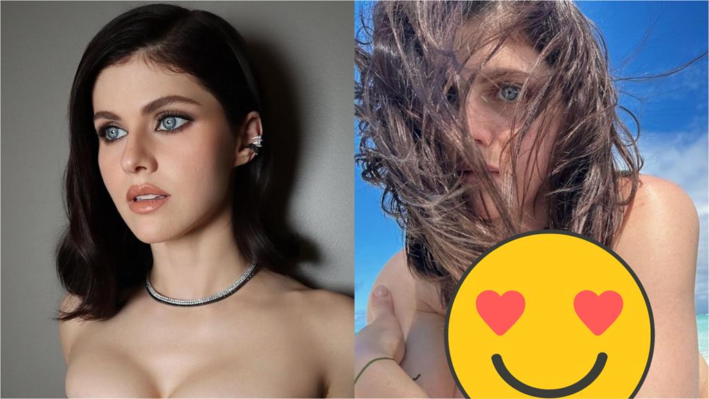 「地震女神」辣穿比基尼自拍!彎腰「好料」大露餡