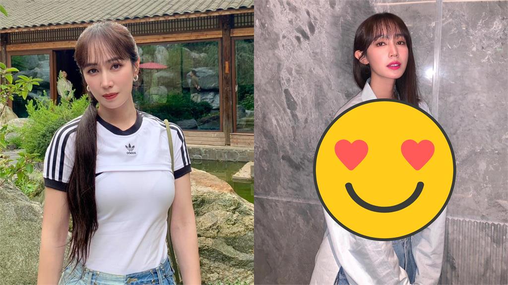 小薰襯衫「扣子全沒扣」!內裡黑bra大曝光