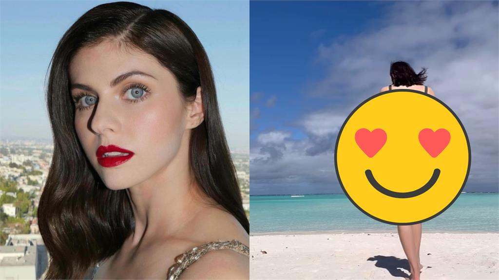 「地震女神」沙灘漫步掀巨浪!Q彈形狀全現形