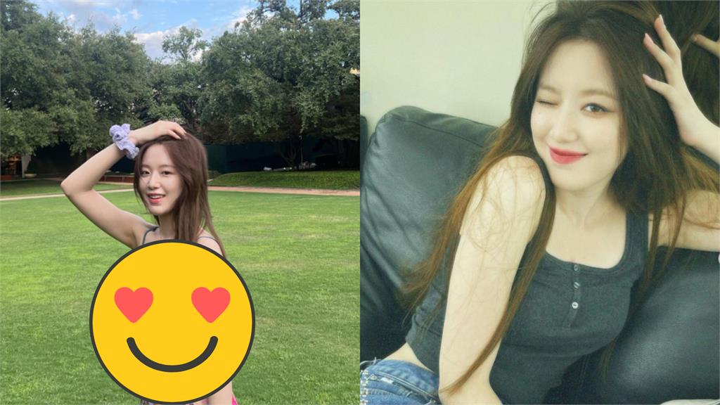 舒華穿細肩洋裝洩雪白肌!性感撩髮秀「絕美曲線」