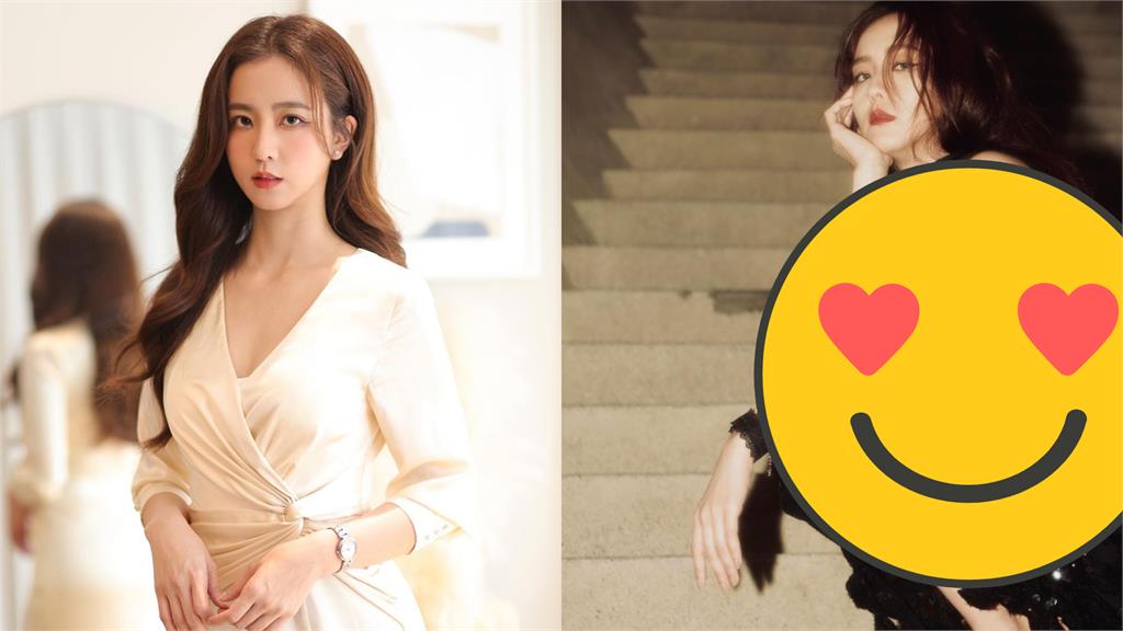 周曉涵深V裙滿版開洞太透風!上縮直逼危險地帶網跪拜