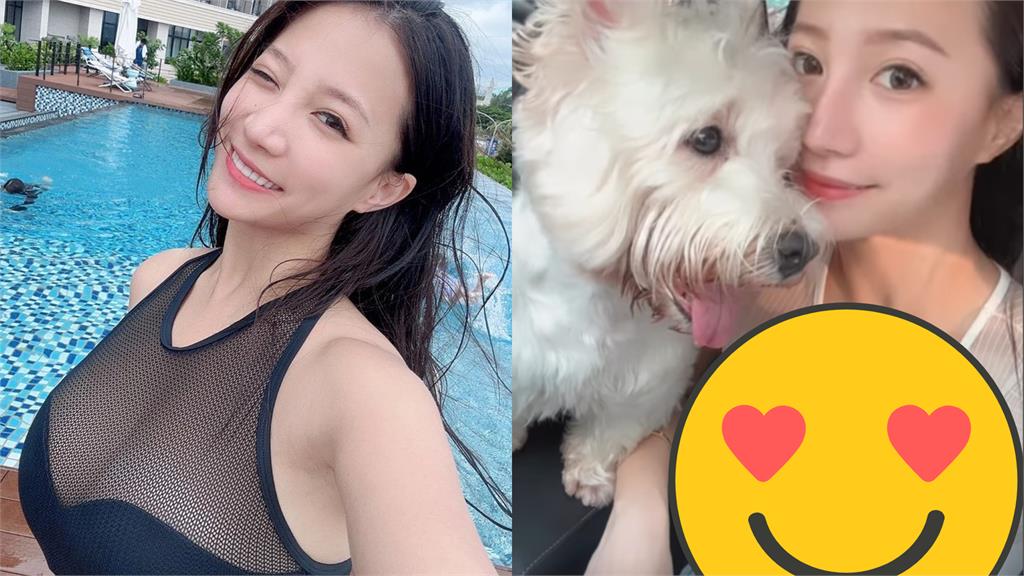 林采緹出門遛狗「透明衣大顯形」!負重超載太犯規