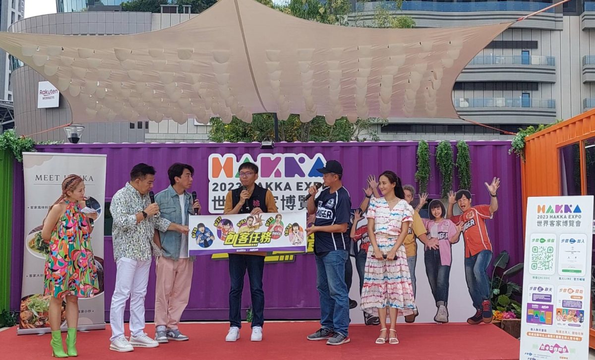 「飢餓遊戲」團隊進軍2023世客博，周柏吟局長帶來桃園美食與主持群分享 scaled