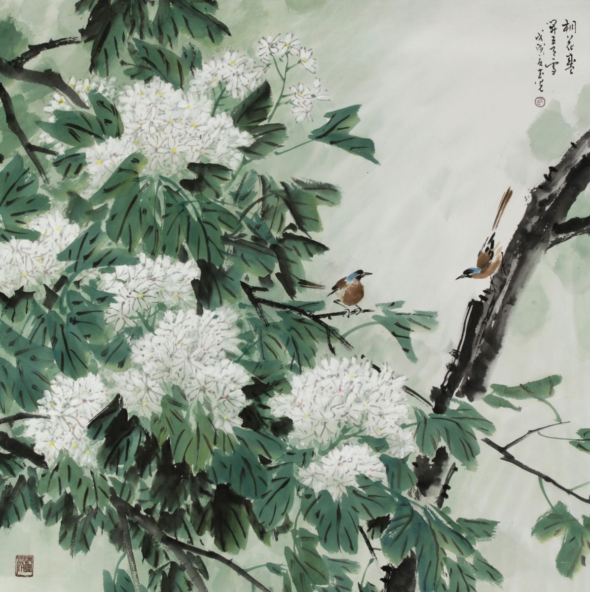 桃園在地藝文團體「耕心雅集」 會員聯展明起市府文化局登場 戴武光老師作品 scaled