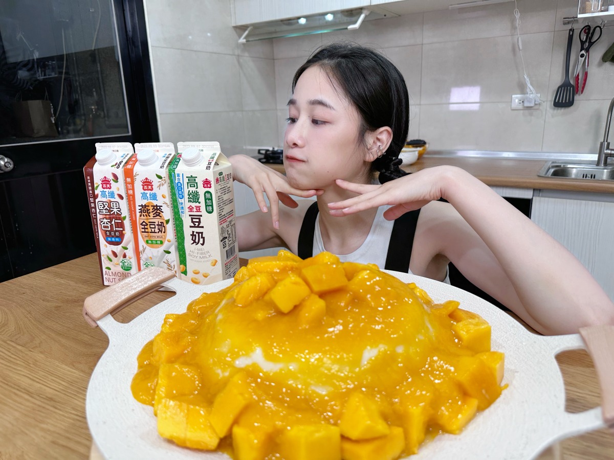 全豆奶新吃法大公開!美食水水千千巧做消暑芒果奶酪 芒果奶酪DIY步驟輕鬆簡單