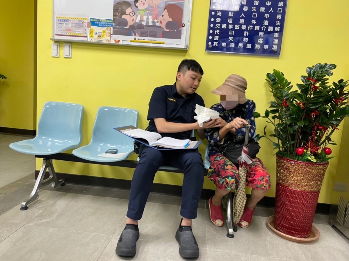 此「埔心」非彼埔心!失智婦搭計程車迷途 楊梅警及時伸援