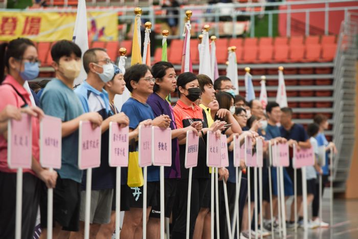 桃市第8屆公教人員桌球錦標賽活力登場