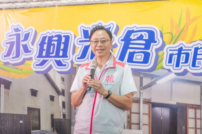 永興米倉市民活動中心揭牌 張善政談進口蛋爭議 20230918130224908
