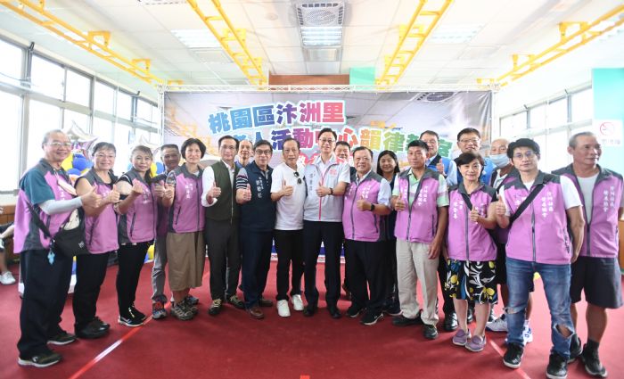 汴洲里長青活動中心韻律教室啟用 張善政盼打造高齡友善城市 20230918163704880