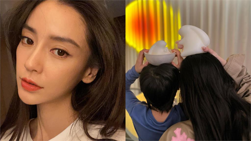 Angelababy罕曬6歲兒合照!上半身暗黑1處超害羞