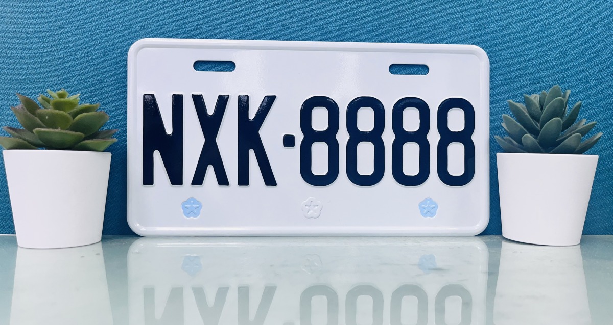 鐵支車牌來了!中壢監理站今起標售普重機車「NXK」車牌 8888 0