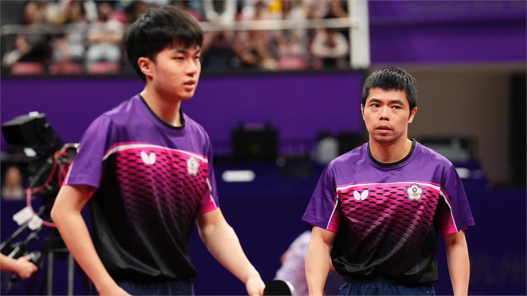 杭州亞運桌球男雙大逆轉!林昀儒:沒想到能贏