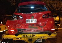 國1內壢段追撞3車 男被抓包酒駕