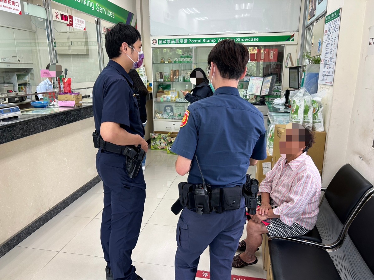 楊梅警識破詐團老梗 保住6旬婦10萬積蓄 S 11108386