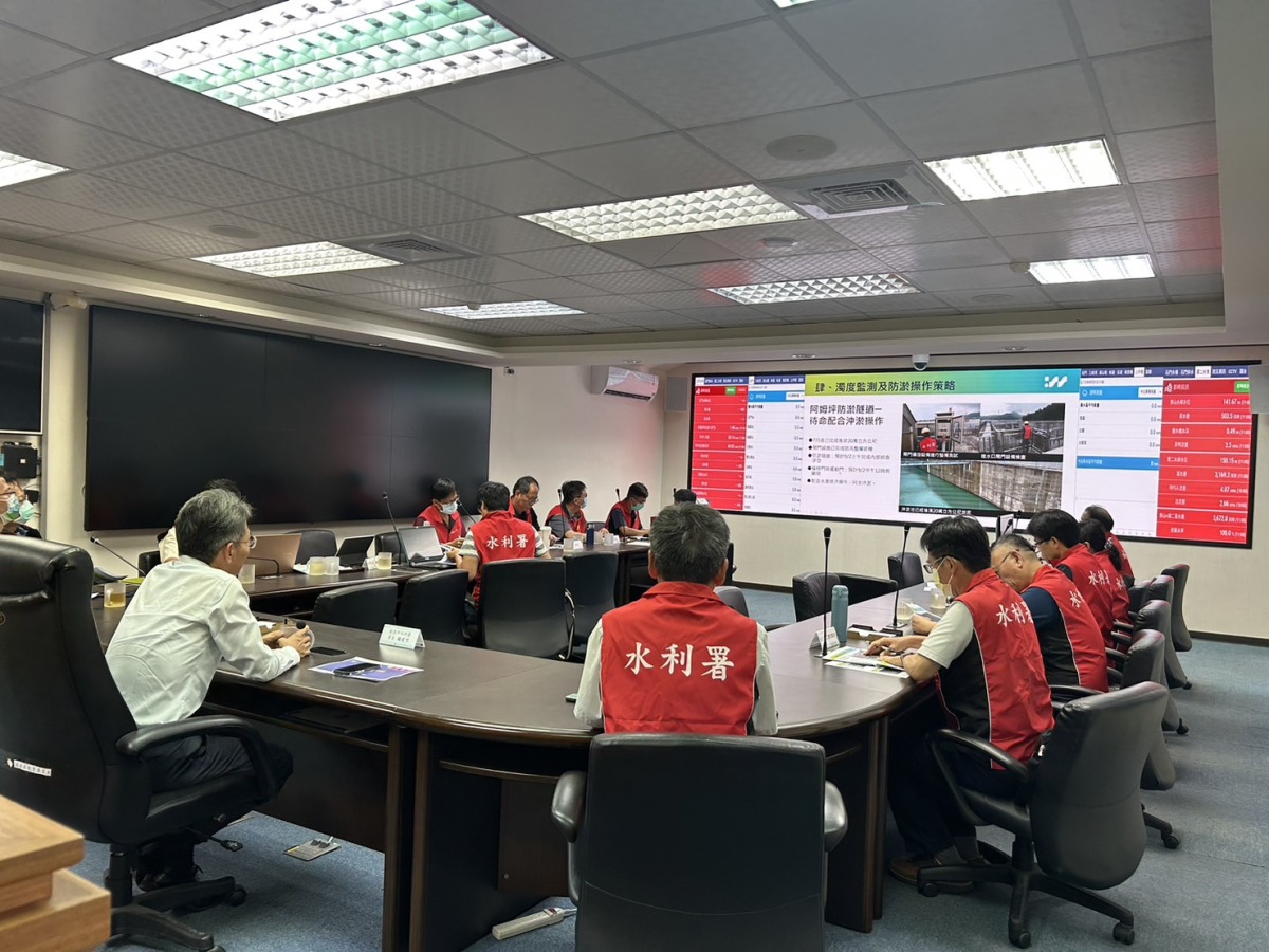 海葵颱風漸逼近 北水局嚴陣以待啟動防颱整備 S 45181134
