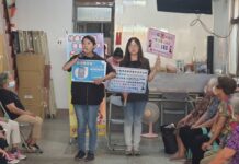 大溪警響應交通安全月 深入社區宣導停讓觀念