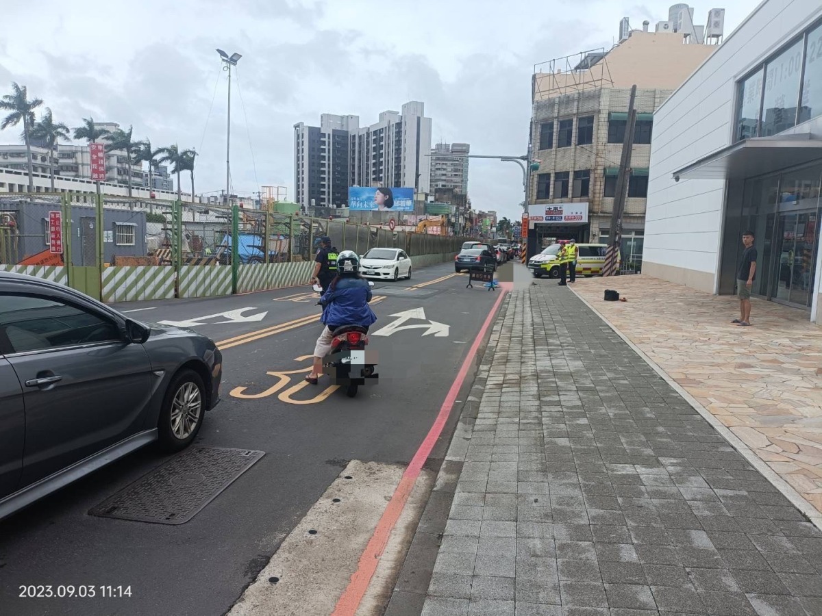 【有片】八德死亡車禍!婦人遭砂石車輾斃傷重不治 S 5382212
