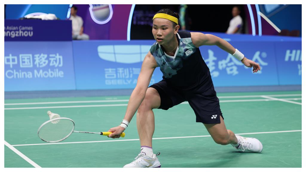 杭州亞運 山口茜因傷退賽!戴資穎拿下女團第1點