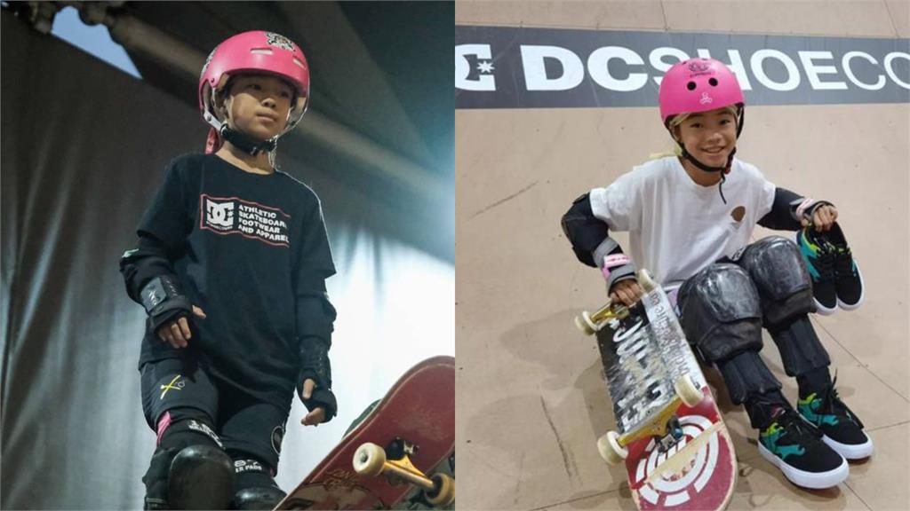 11歲登亞運決賽!「台灣天才滑板少女」奪下第8