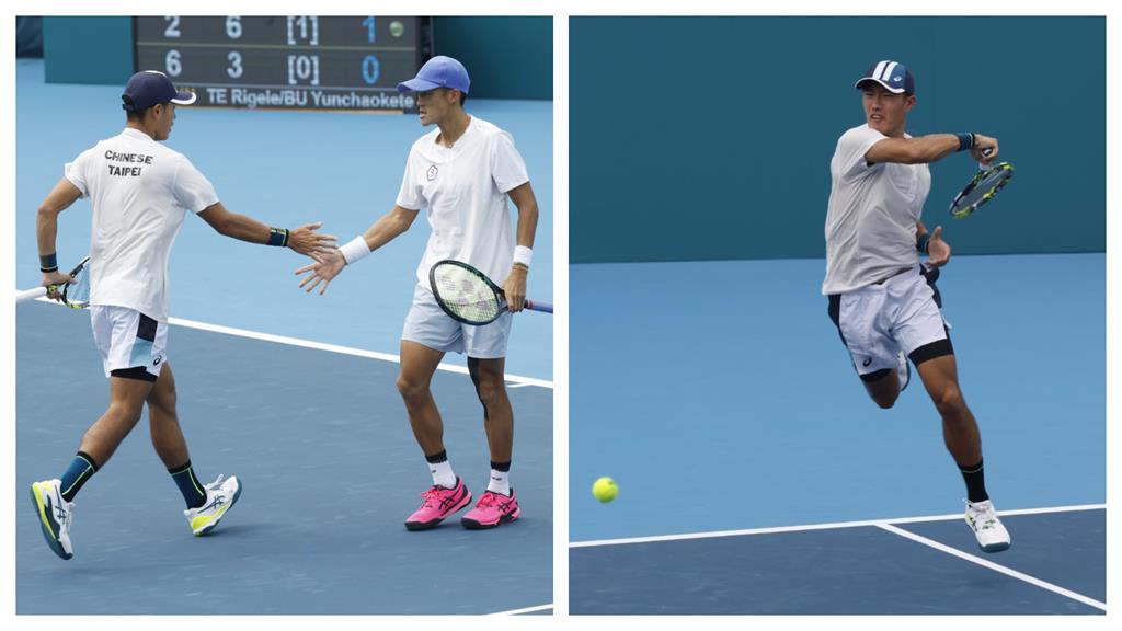 撐過搶七逆轉勝!許育修、莊吉生挺進男雙金牌戰