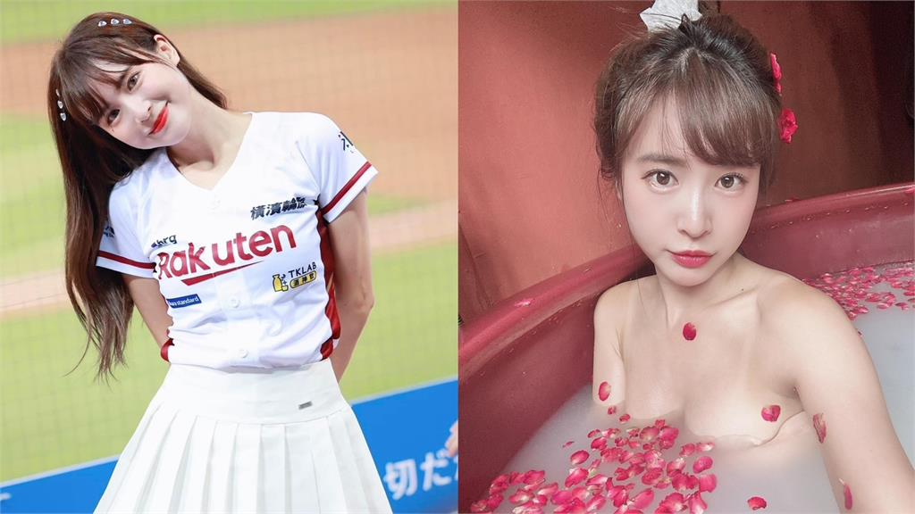啦啦隊女神中秋「穿激辣泳衣」2弧線讓網嗨翻