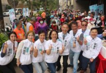 民眾黨立委賴香伶競總成立 吳欣盈、周台竹站台力挺