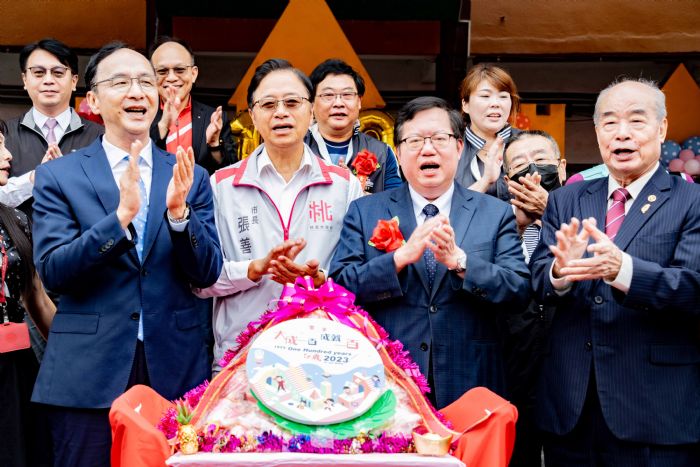 出席大成國小百年校慶 張善政:協助補強校舍持續成長 20231021115226986