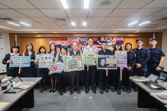 桃園警銀合作阻詐911萬 獲張善政表揚 20231025133833543
