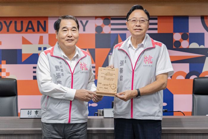 桃園水務局瑞興濕地計畫 榮獲台灣河溪網協會「金蘋果獎」 20231025134453403