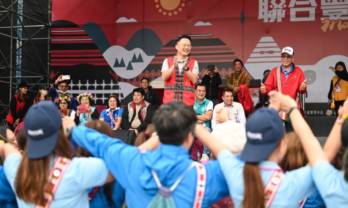 桃市原民聯合豐年節「競舞大賽」登場 呈現族群共融多元樣貌 20231029185544924