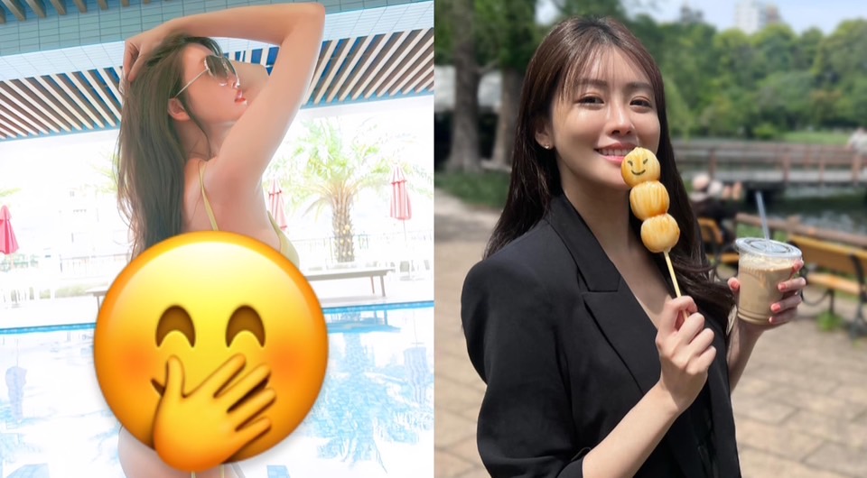 賴琳恩極狂泳衣側邊「辣辣的」 1情況讓她害羞了