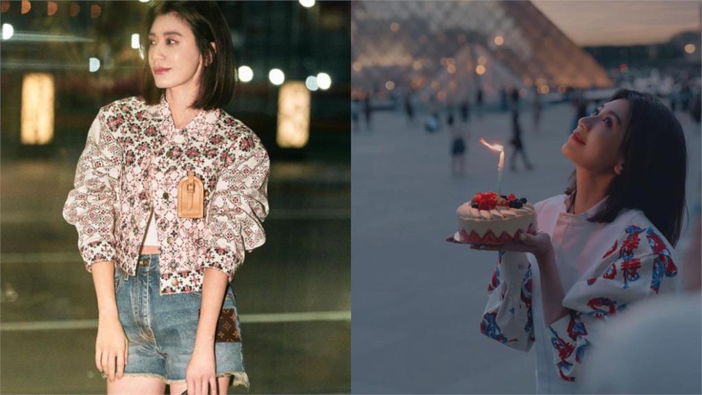 48歲賈靜雯快閃巴黎!提前慶生秀「大辣美肌」