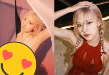 Rosé輕鬆駕馭死亡芭比粉!平口洋裝洩牛奶肌