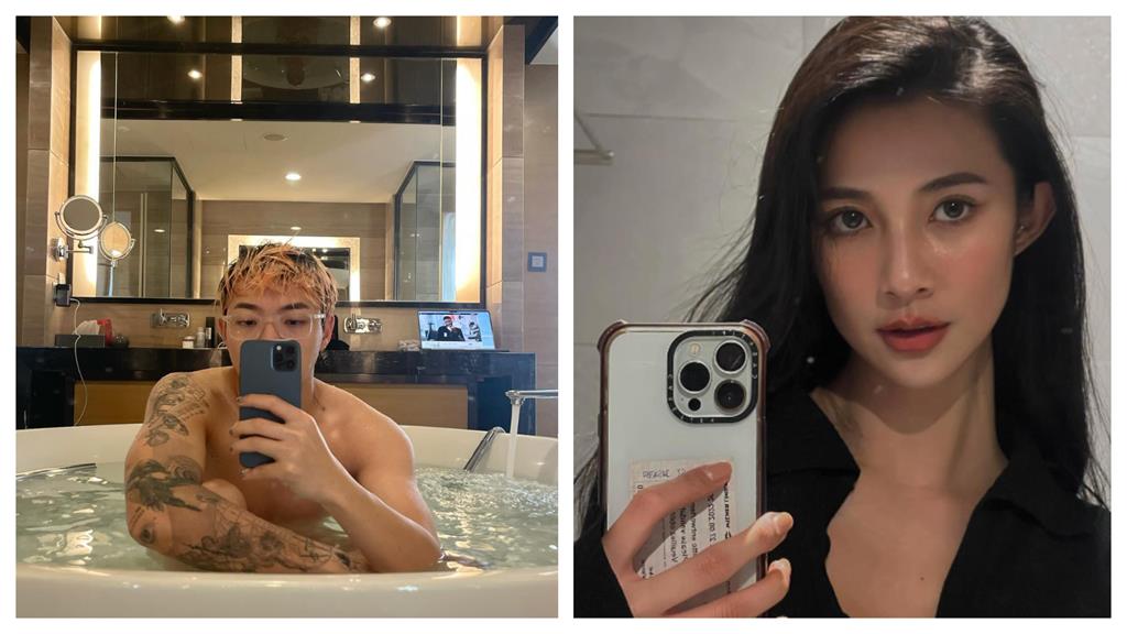 ØZI曬半身全裸照 辣模緋聞女友3字霸氣回應