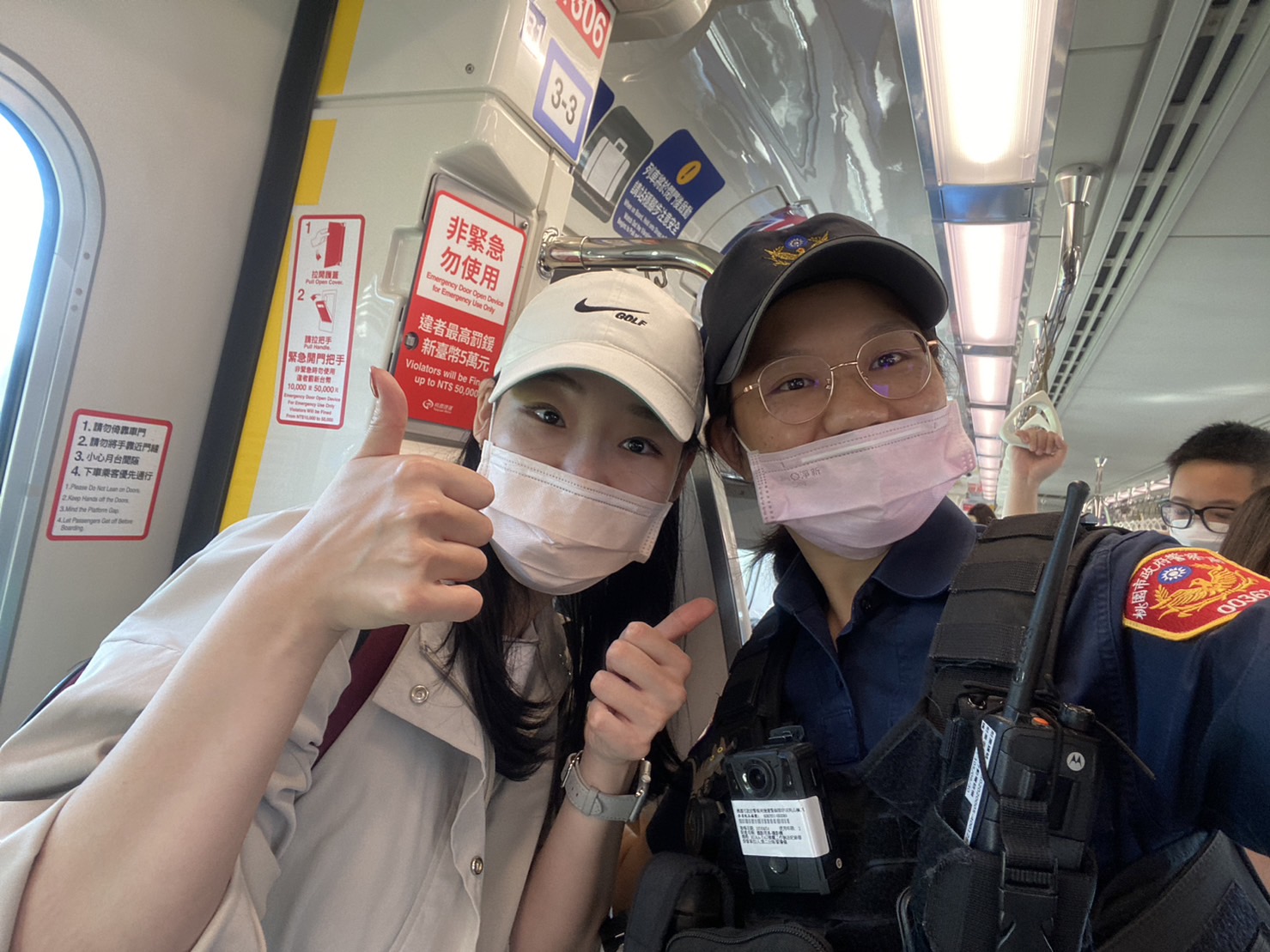 韓YTR機捷遺失「生財工具」 桃捷警神救援