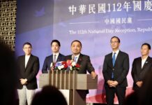 藍營辦國慶酒會 侯友宜提「避戰」穩定台海局勢