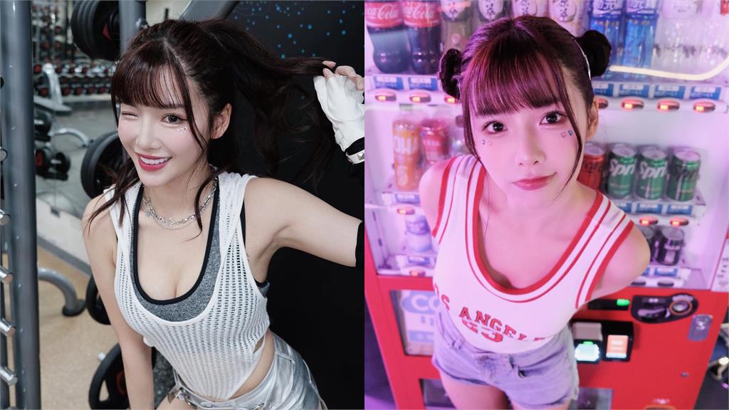 李恩菲溜直排輪1動作洩美腿!「Y2K造型」網暈了