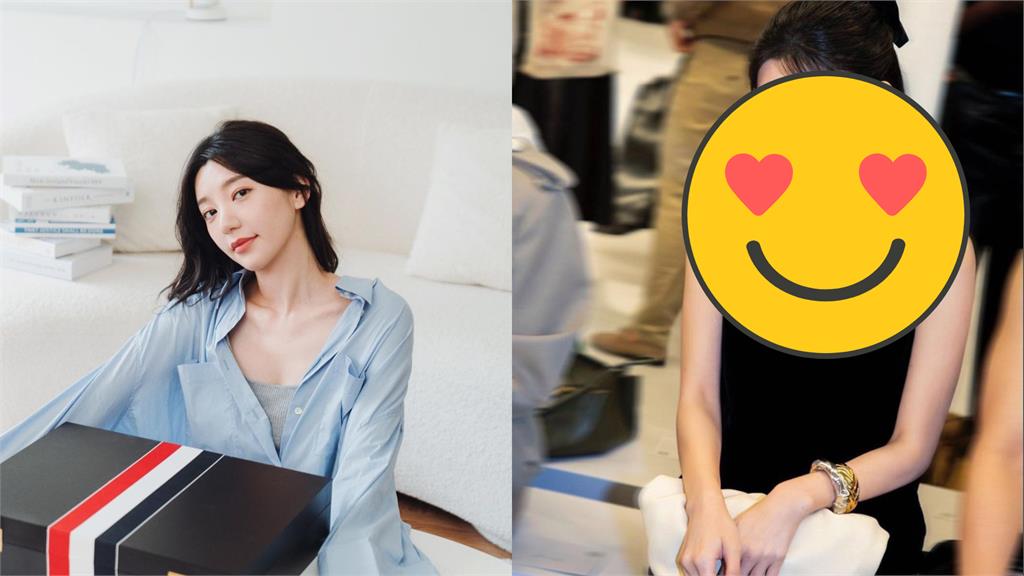 郭雪芙激黑禮服「胸前掛菱角」!現蹤巴黎仙氣狂飄