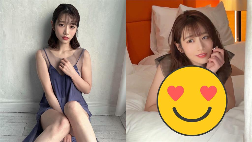 河北彩花「薄紗小褲」迷濛趴床!領口大露餡網暈爛