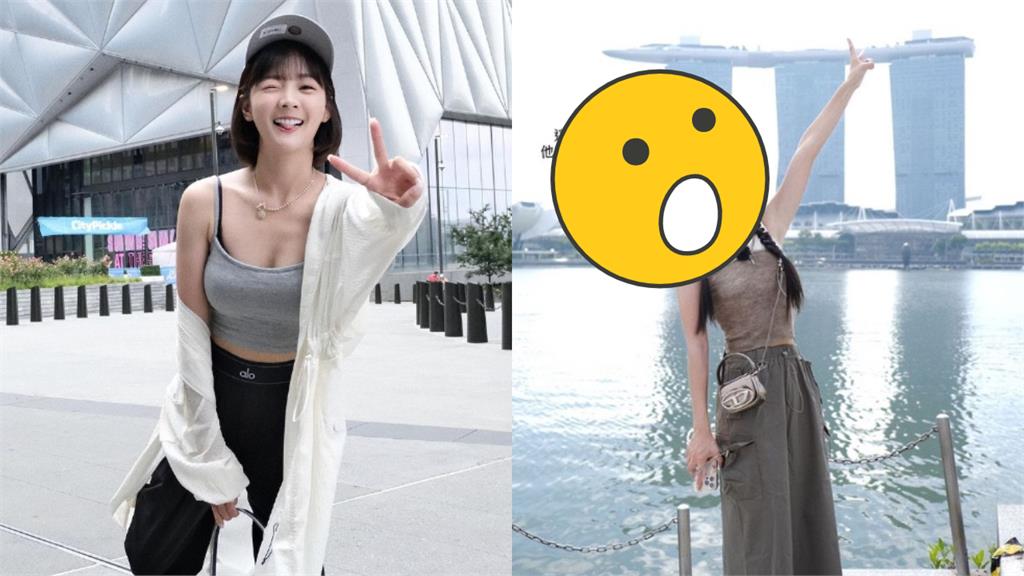 籃籃P圖太兇穿幫?美照「大廈變危樓」她笑了