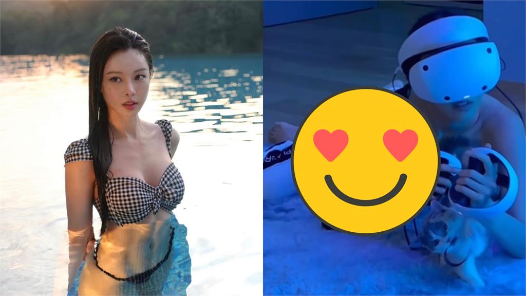 鋼琴女神「上身肩帶斷裂」玩槍戰!網暴動:太嗨了